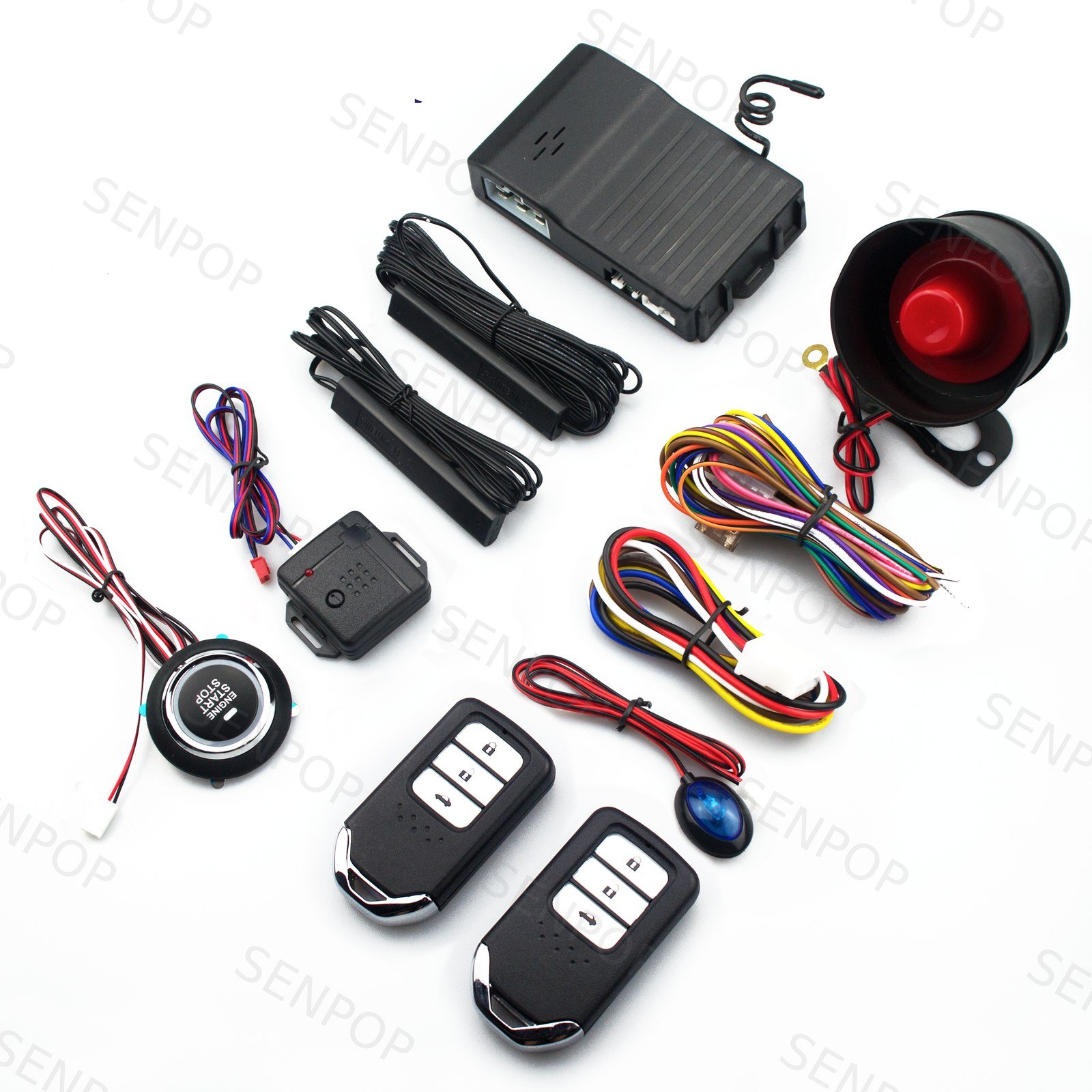 8803V7 PKE kit with external horn