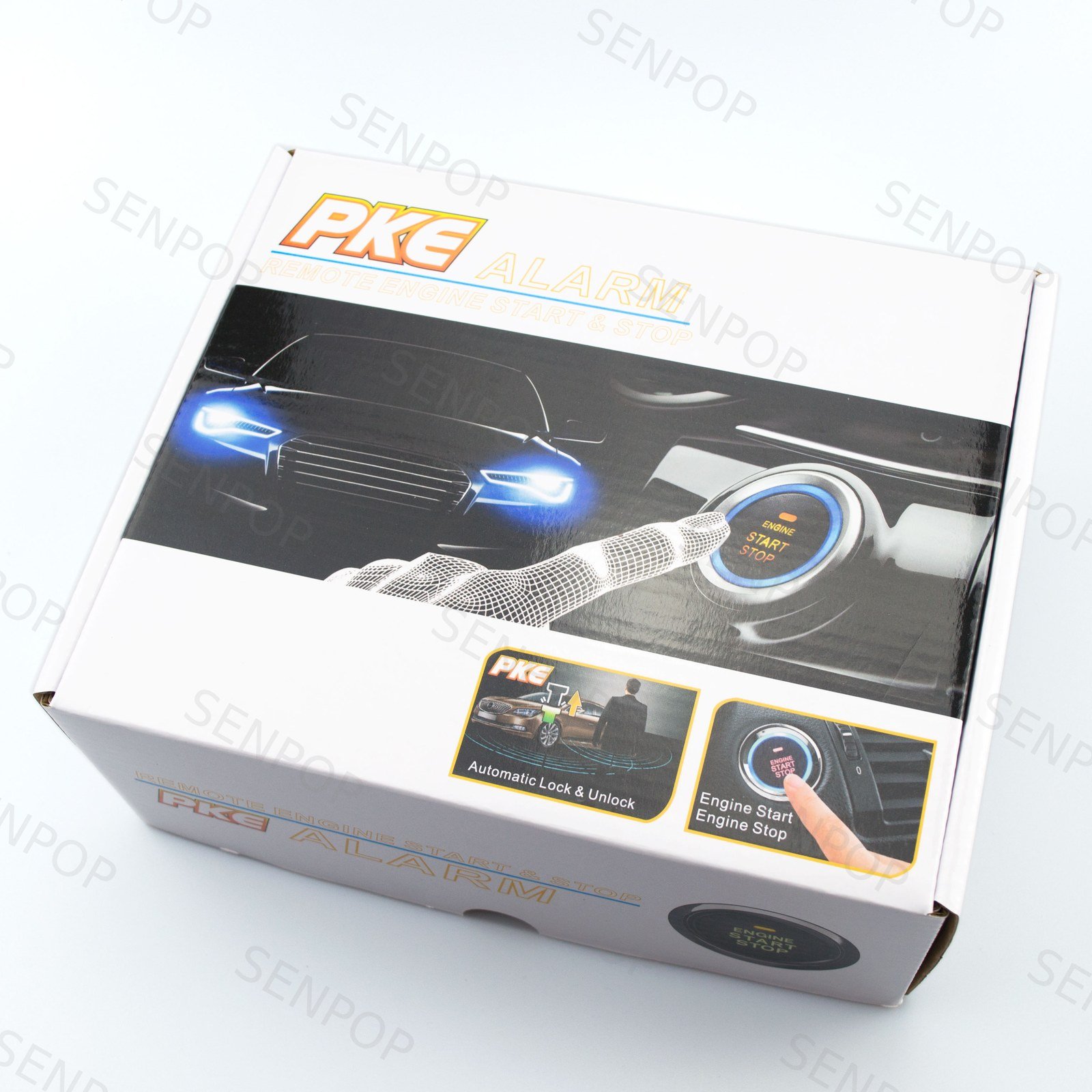 8803V7 PKE keyless entry system with external horn