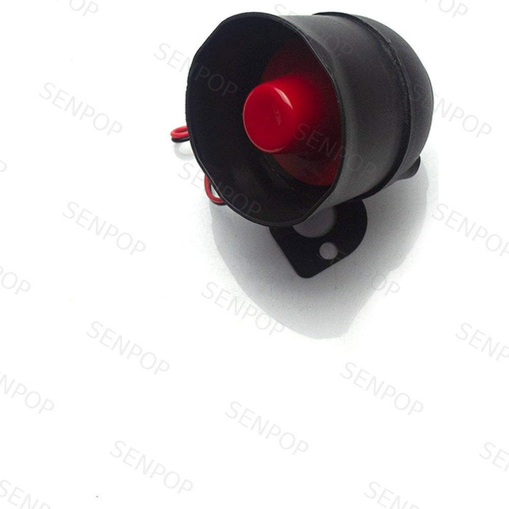S9907R external alarm horn with red dome