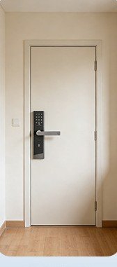 Electronic locks in serviced apartments