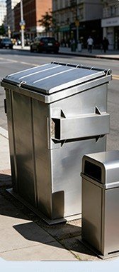 Smart locks on courtyard gates