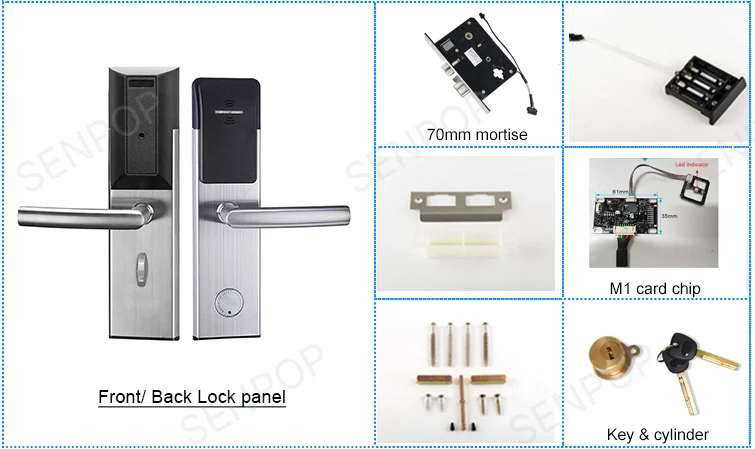 SP118E16 RFID Hotel Door Lock photo 5