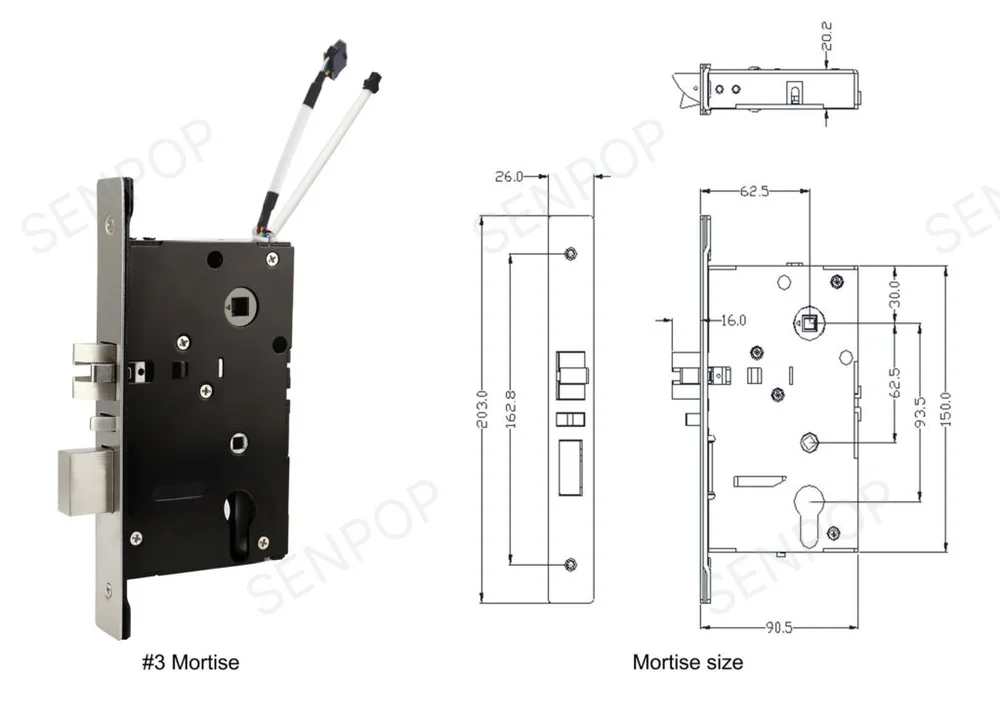 SP2023E02 RFID Hotel Door Lock photo 5