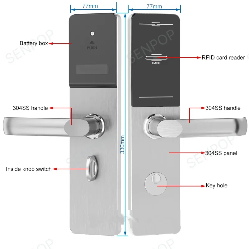 SP2065E01 RFID Hotel Door Lock photo 2