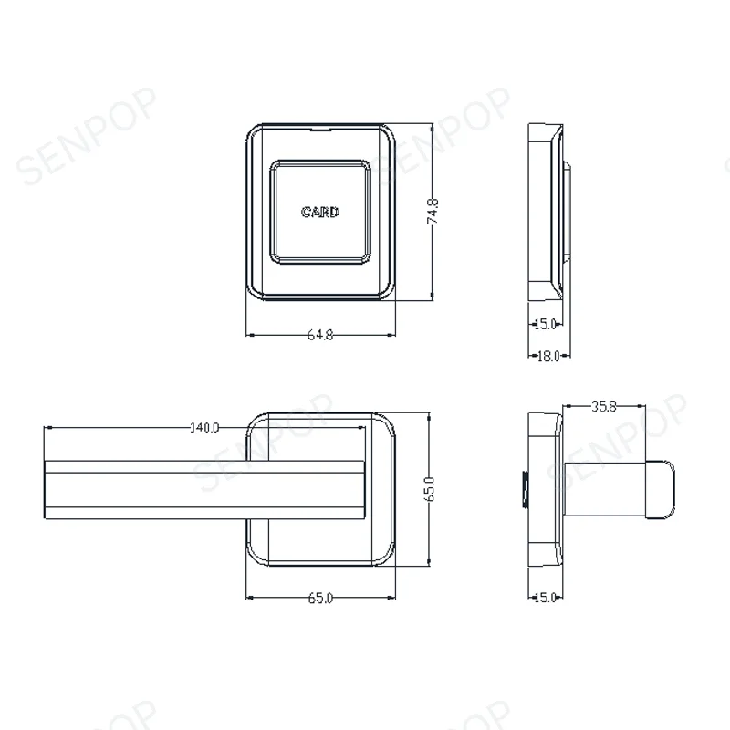 SP3009E01 RFID Hotel Door Lock photo 4