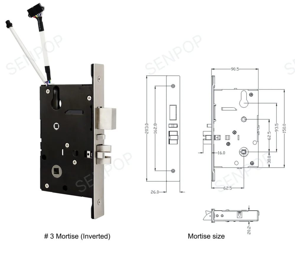 SP3009E01 RFID Hotel Door Lock photo 5