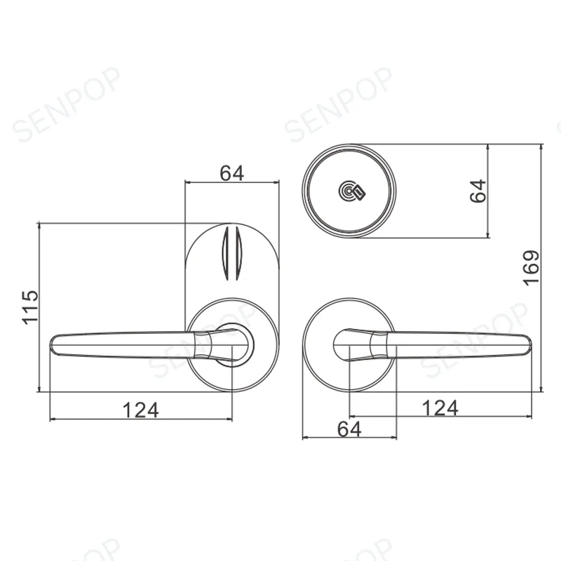 SP3017E01 RFID Hotel Door Lock photo 5