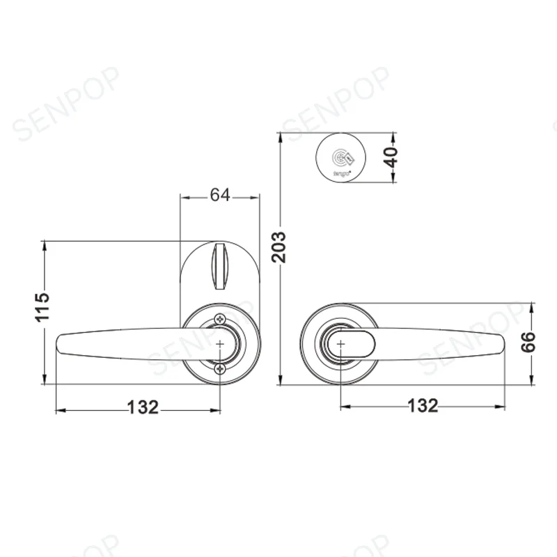 SP3019E01 RFID Hotel Door Lock photo 4